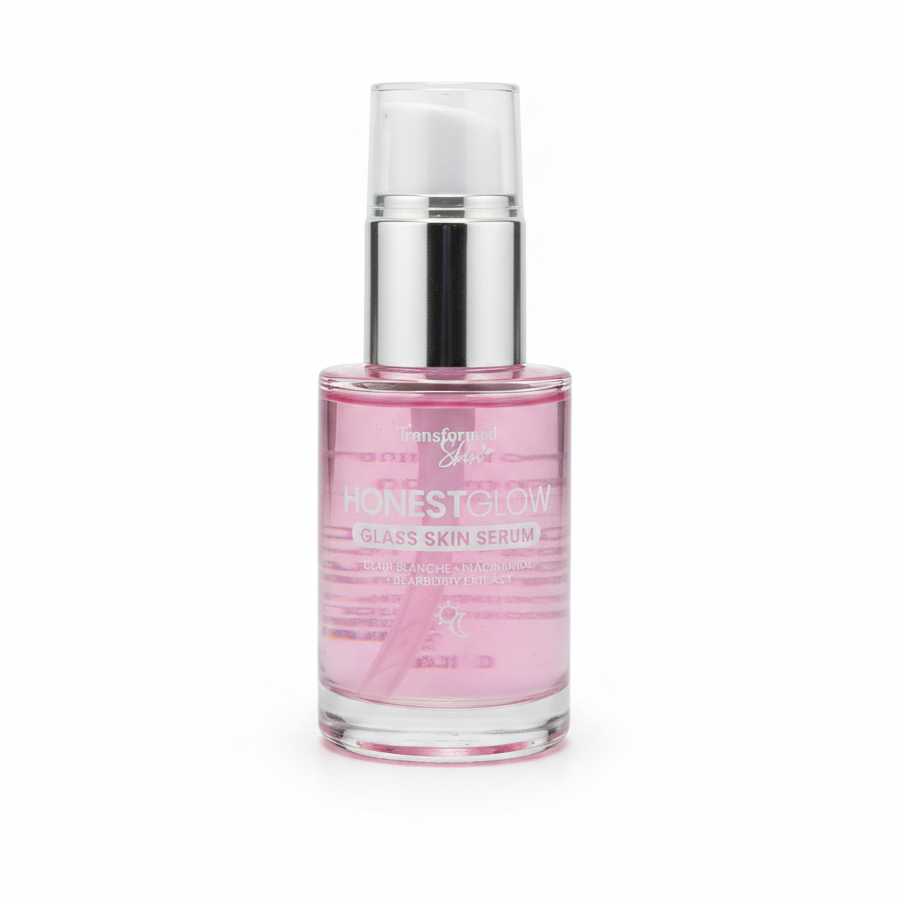 Honest glow glass skin serum