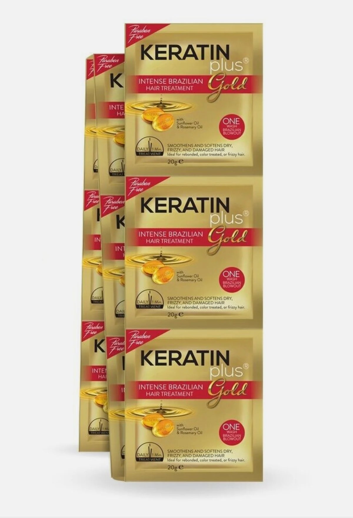 Keratin intense brazilian gold