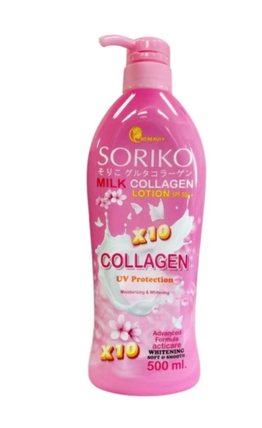 Soriko milk collagen lotion x10 whitening